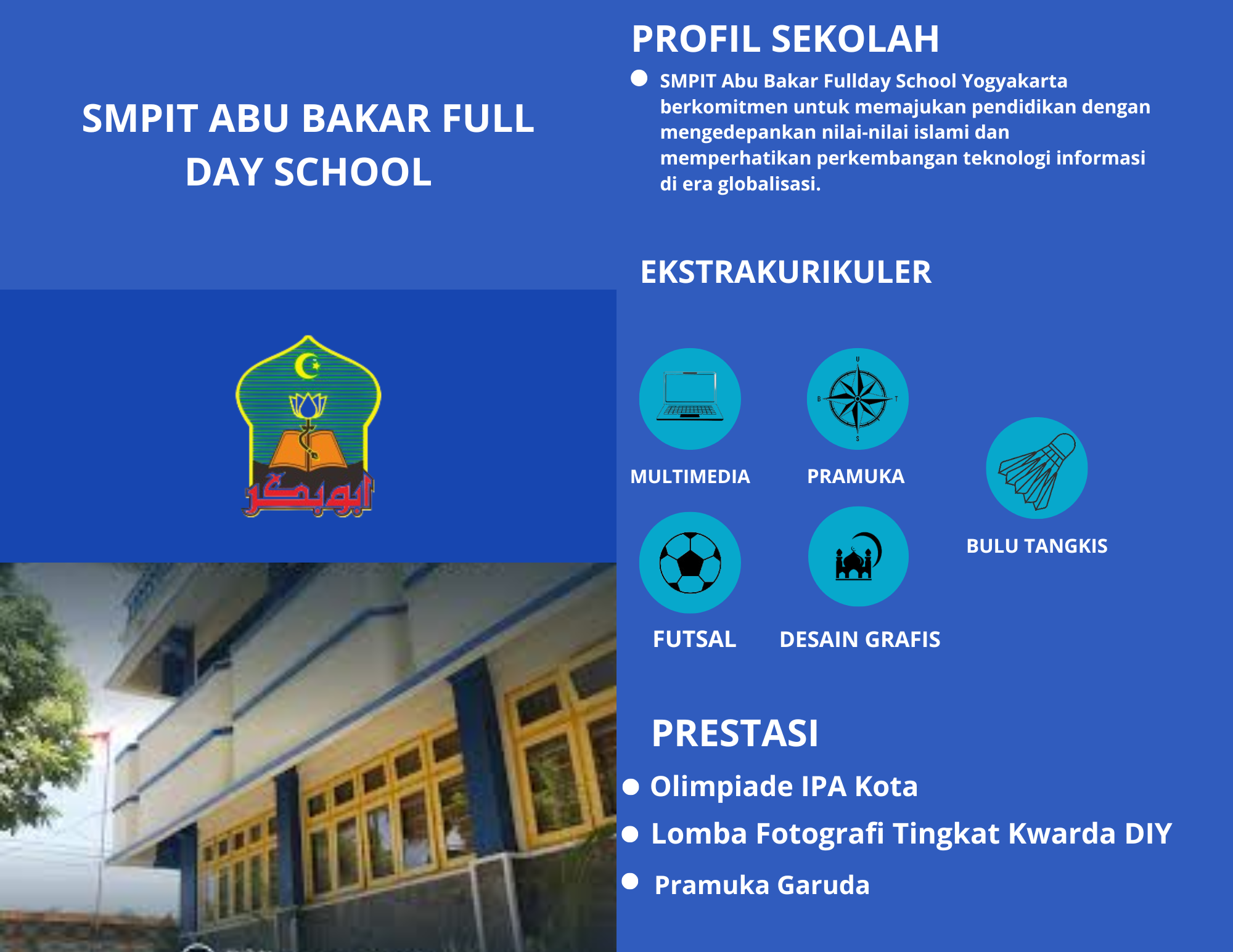 You are currently viewing GRAFIS BROSUR SEKOLAH QUTHBIE ALMAIIRI TSAQIEB 7J