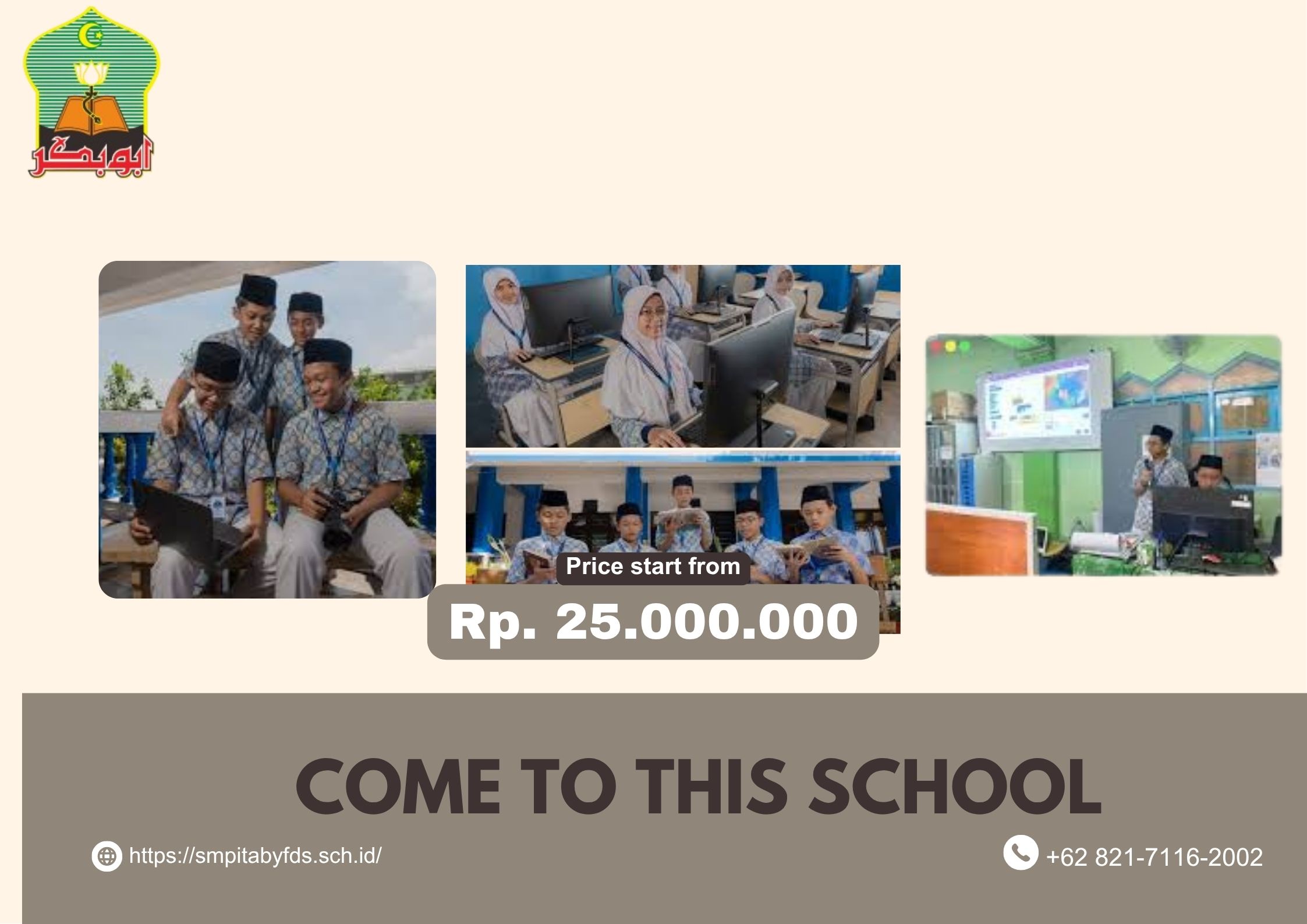 You are currently viewing Grafis Brosur Sekolah – Alif Fikri Rochman- 7J