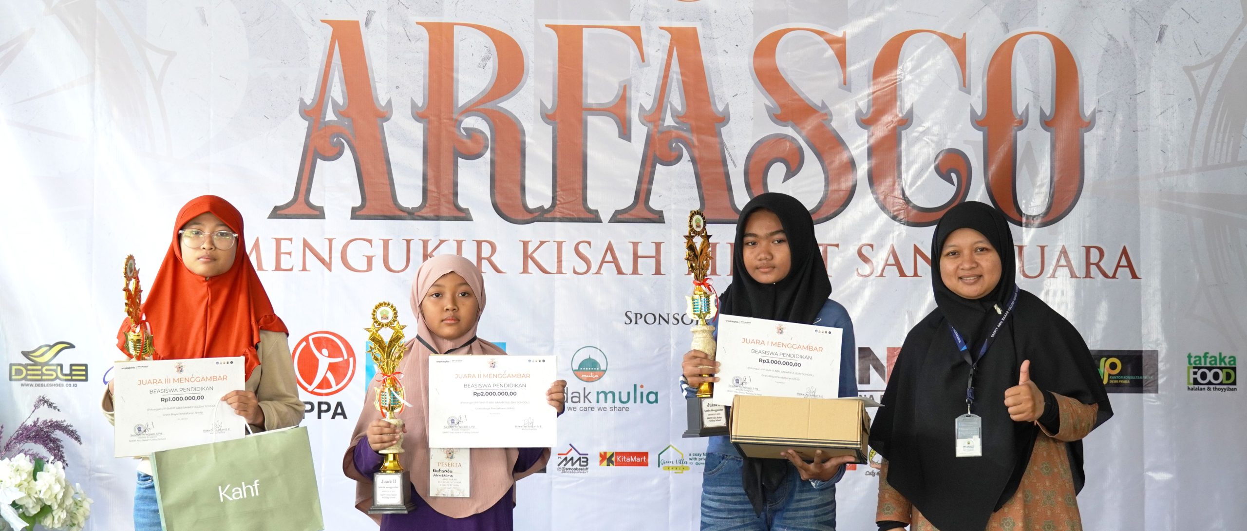 Read more about the article ARFASCO 2025: Kreativitas dan Kompetisi Menyala Bersama Sinergi Orang Tua